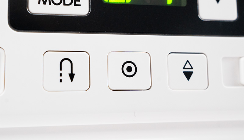 Janome DC2030 Auto-lock function